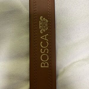 Bosca Rich Brown Leather Accessory